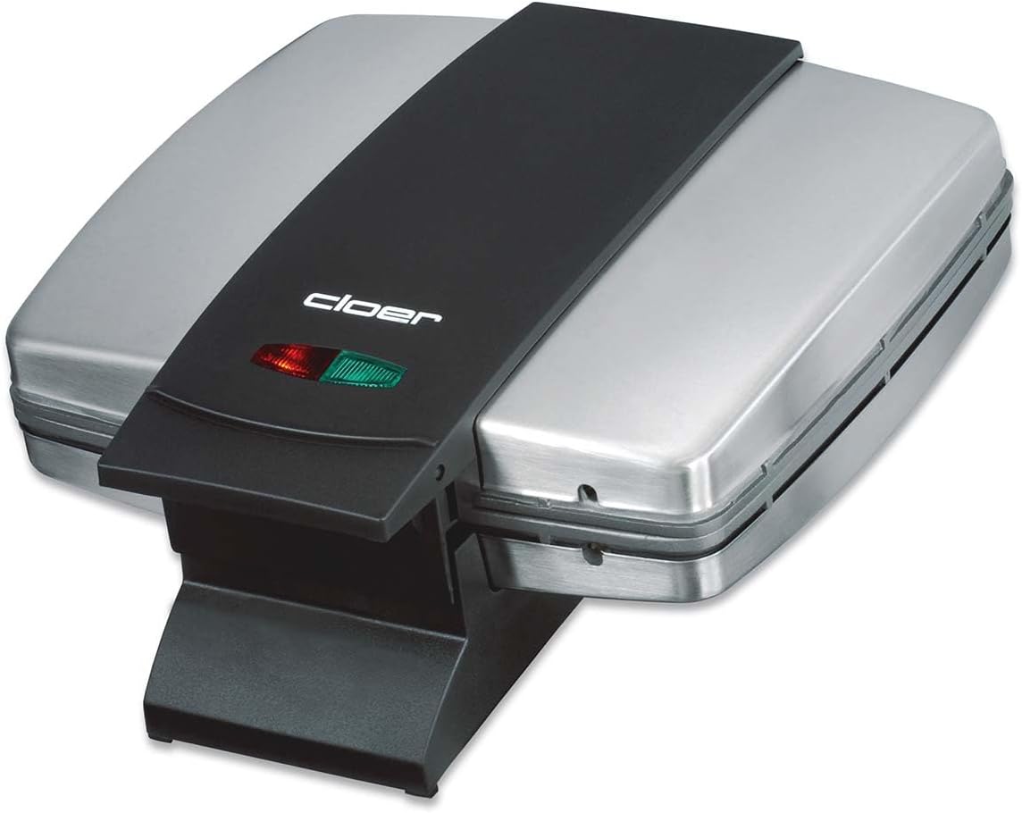 Sandwichmaker 6235, Edelstahl 2 Sandwiches Muschelform Single