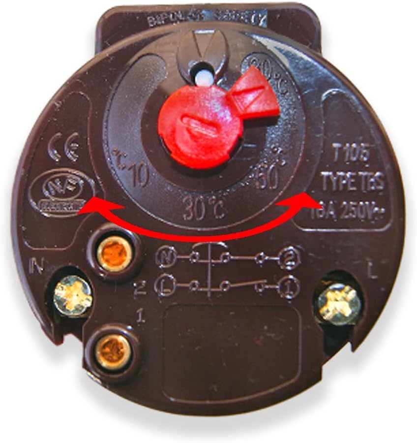 Heizelement-Kit mit Thermostat (1500 W), 1500W