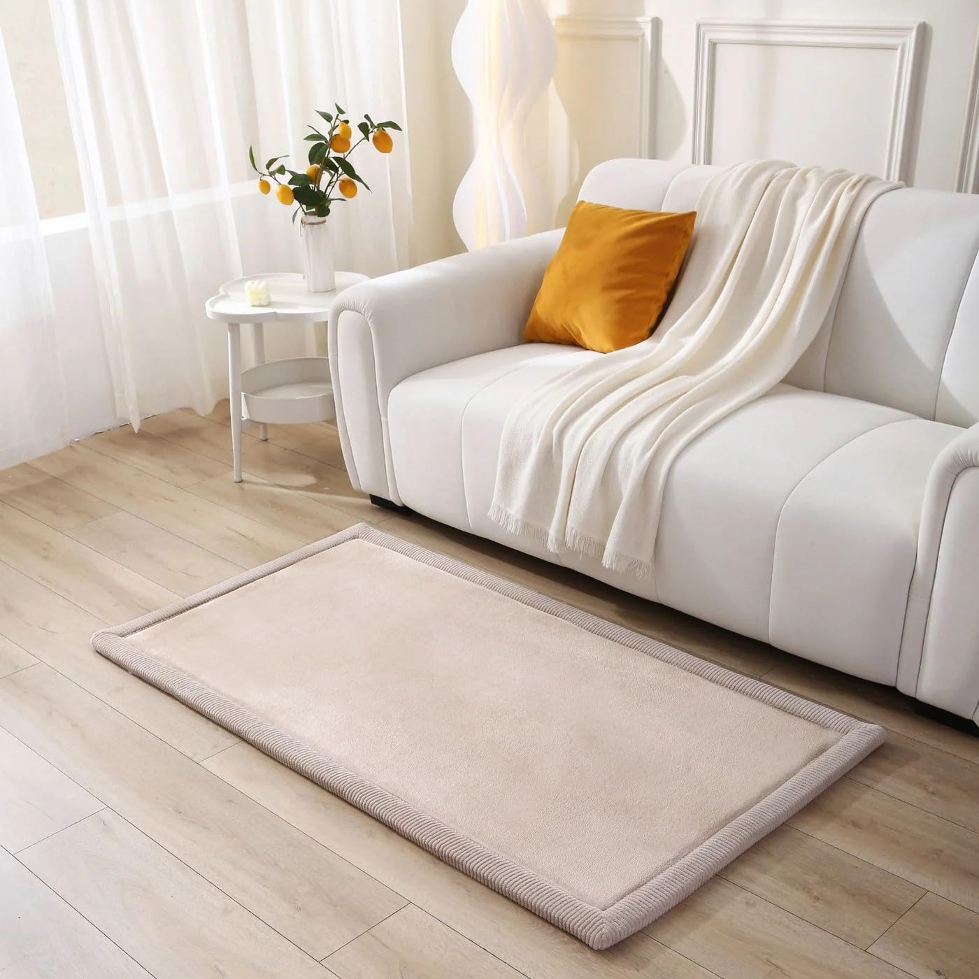 Spielmatte für Babys, Beige 80 x 150 cm