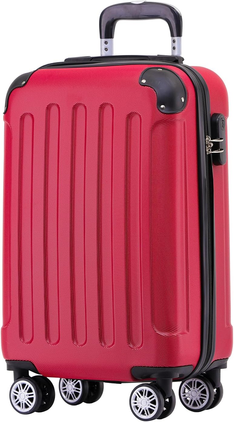 Reisekoffer Handgepäck, Rot Handgepäck (55cm)