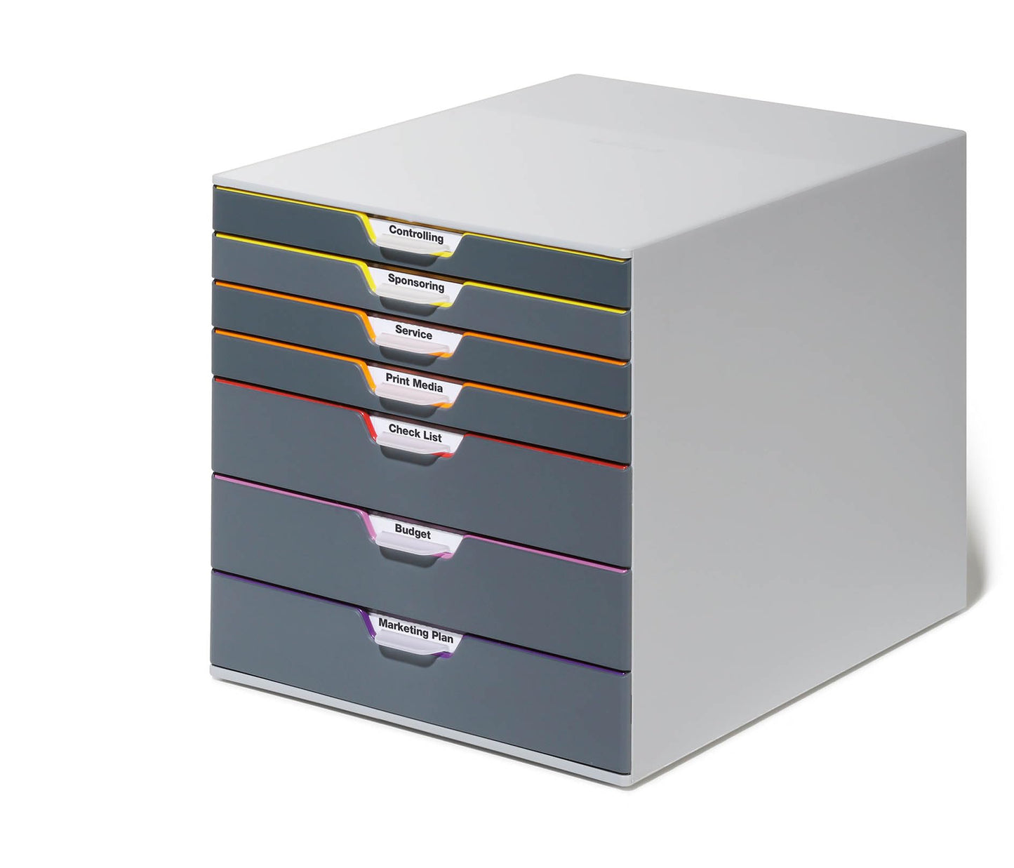 Schubladenbox Varicolor, 7 Fächer