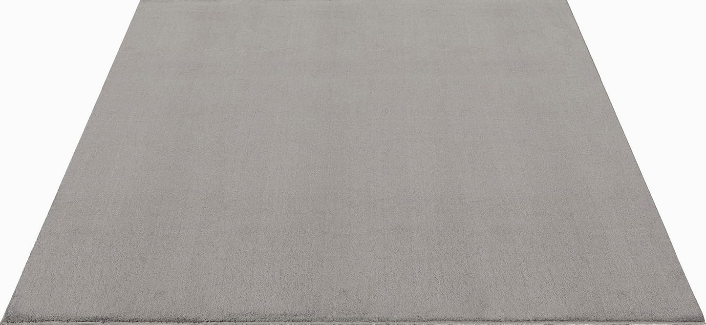 Relax Badezimmerteppich, rutschfest, flauschig und waschbar, 80 x 150 cm Sand
