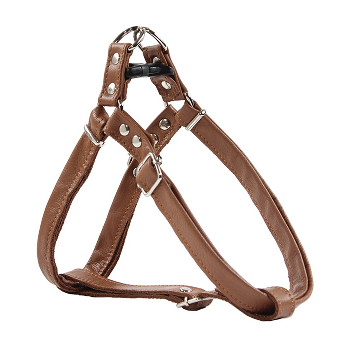 Verstellbares Hundegeschirr, S-Brust 34-58cm braun