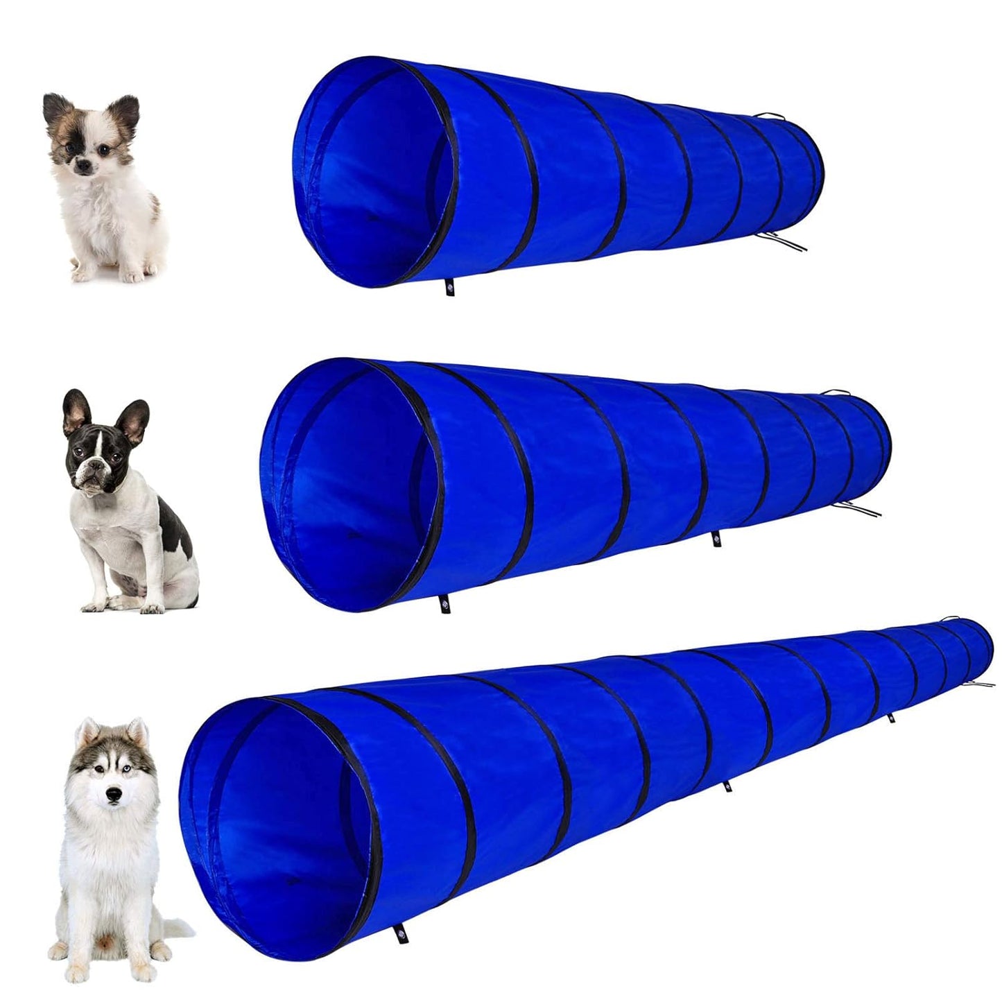 Agility Tunnel, 500x60 cm, Blau (L) 500x60 cm