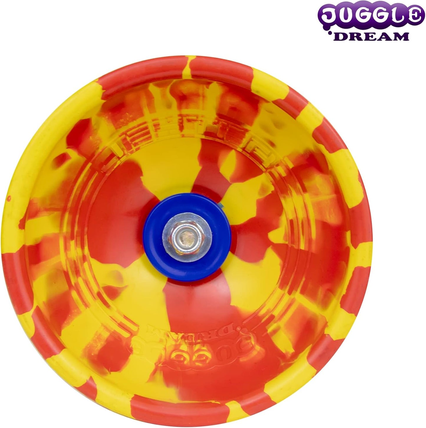 Diabolo-Jonglierset, Rot/Gelb