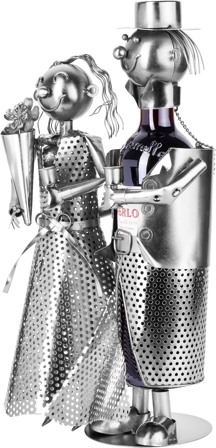 Weinflaschenhalter Hochzeitspaar