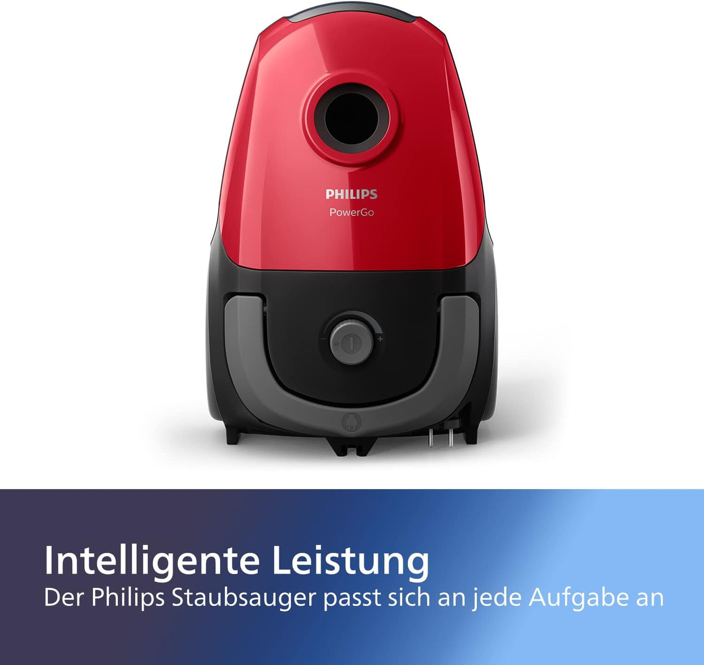 FC8243/09 PowerGo Staubsauger mit Allergiefilter