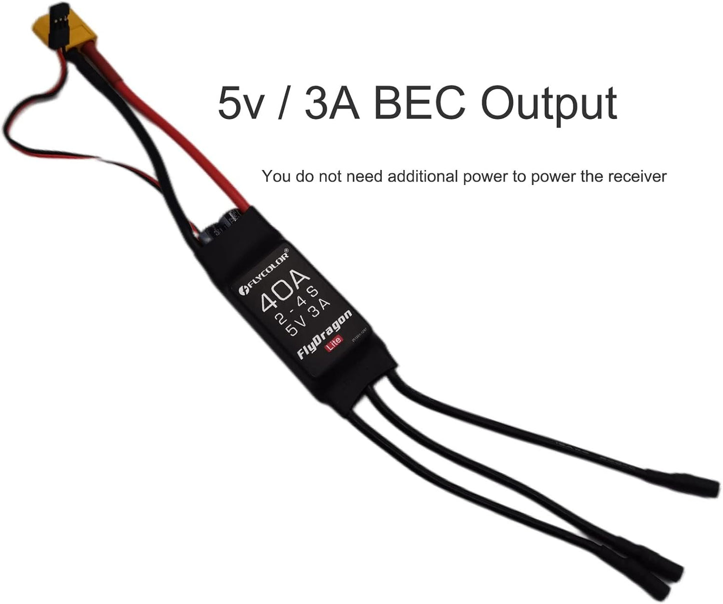 Geschwindigkeitsregler 40A für RC Drohnen, 40A/BEC 3A