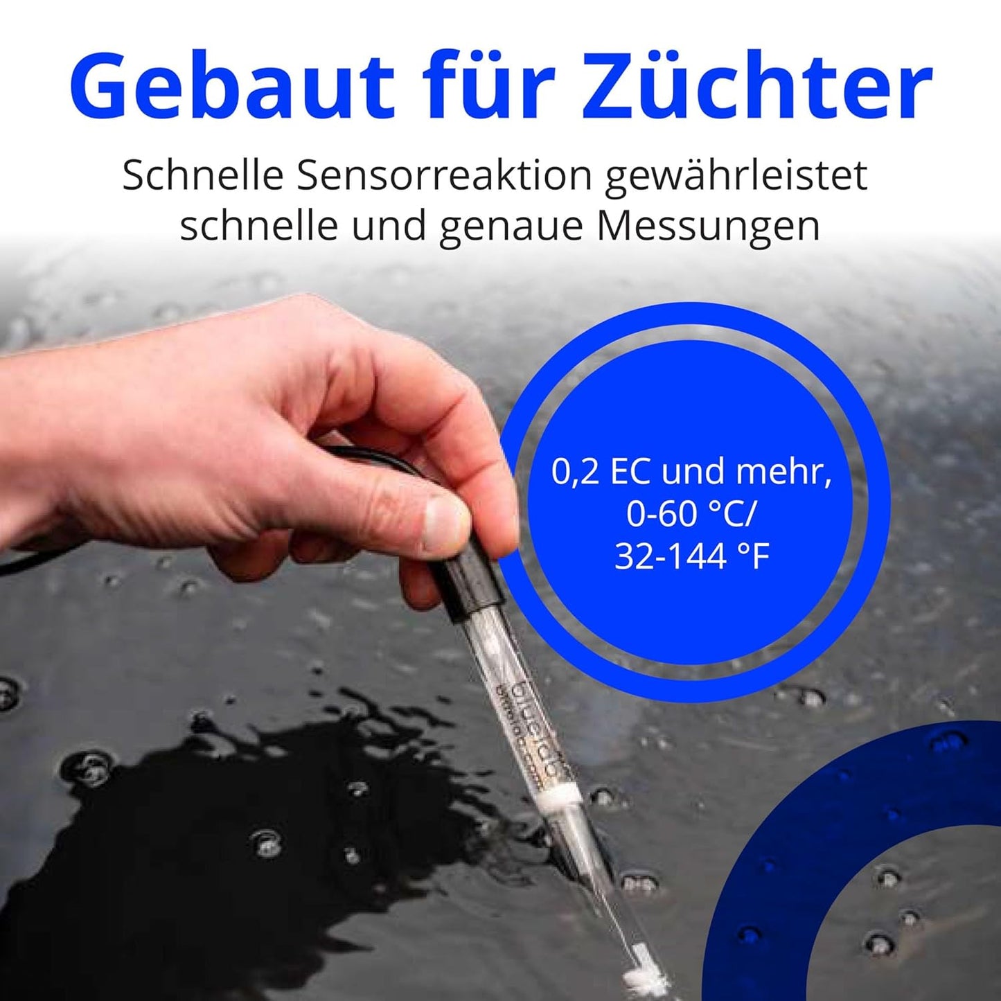 pH-Sonde für Wasser, pH-Sonde (Lösungen)