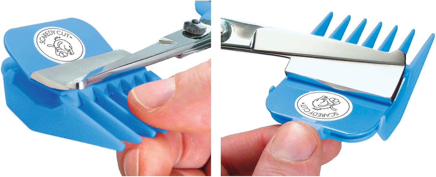 Silent Pet Grooming Kit, 16 Stück Rechtshändig Blau