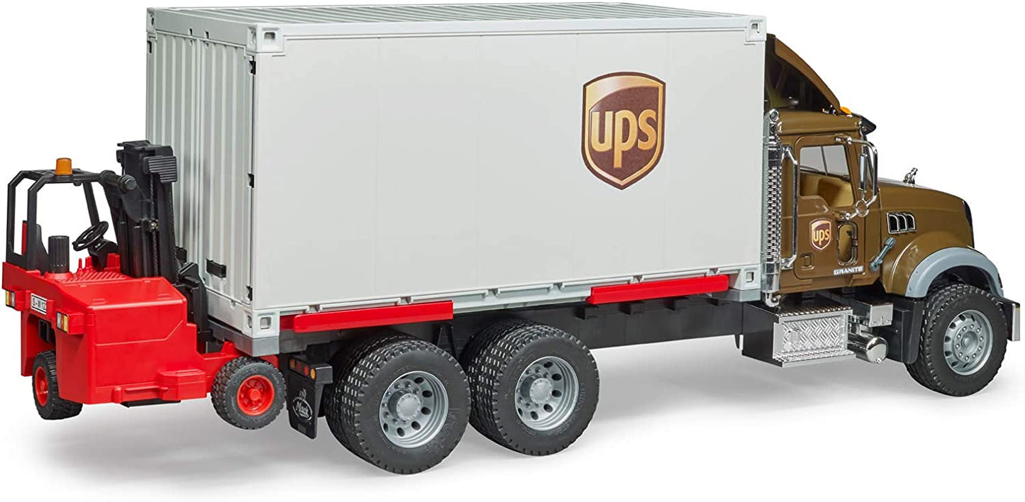 Mack Granite UPS Logistik-LKW, Modellfahrzeug