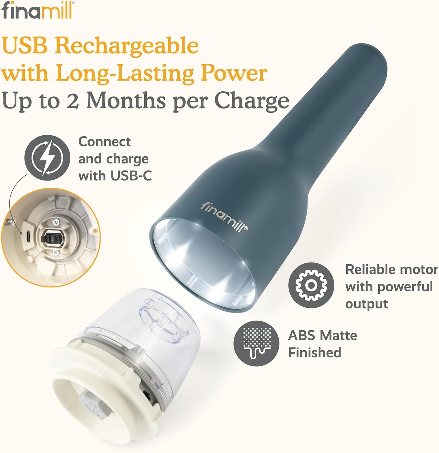 USB-Gewürzmühlen-Set