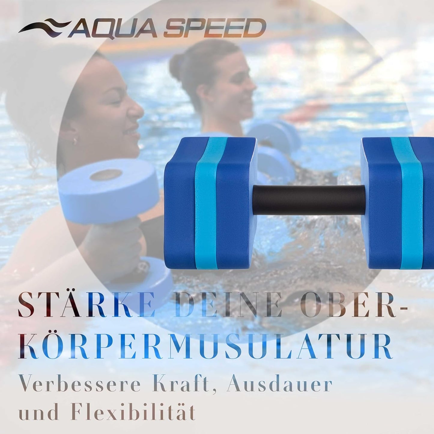 Wasserhanteln für Aquafitness-Training
