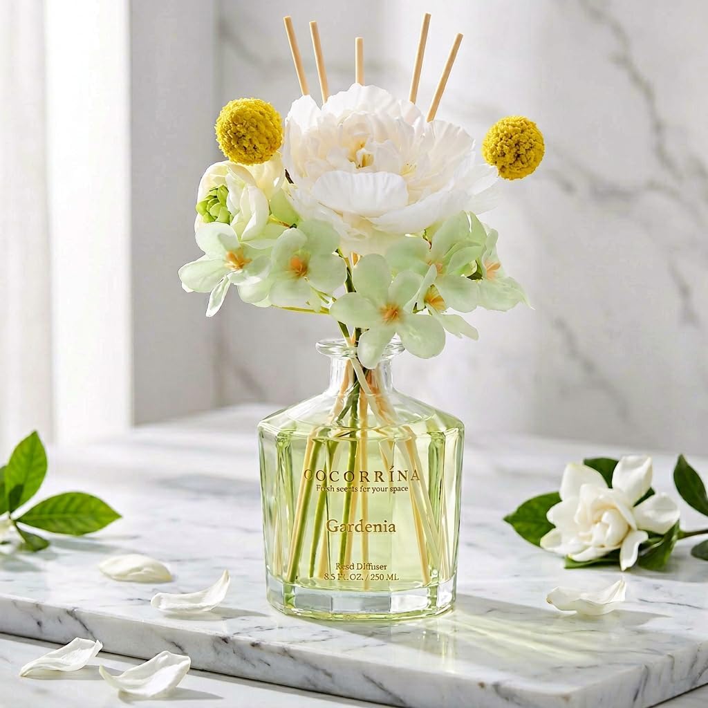 Gardenia Raumduft mit Duftstäbchen, Master-Kollektion, Gardenia