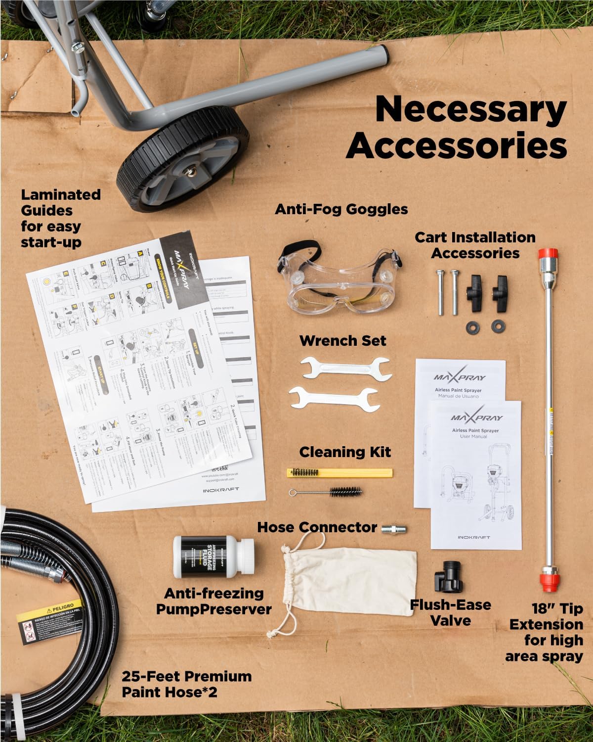 Airless Farbsprüher MaXpray M3 Plus, MaXpray M3 2024 Version