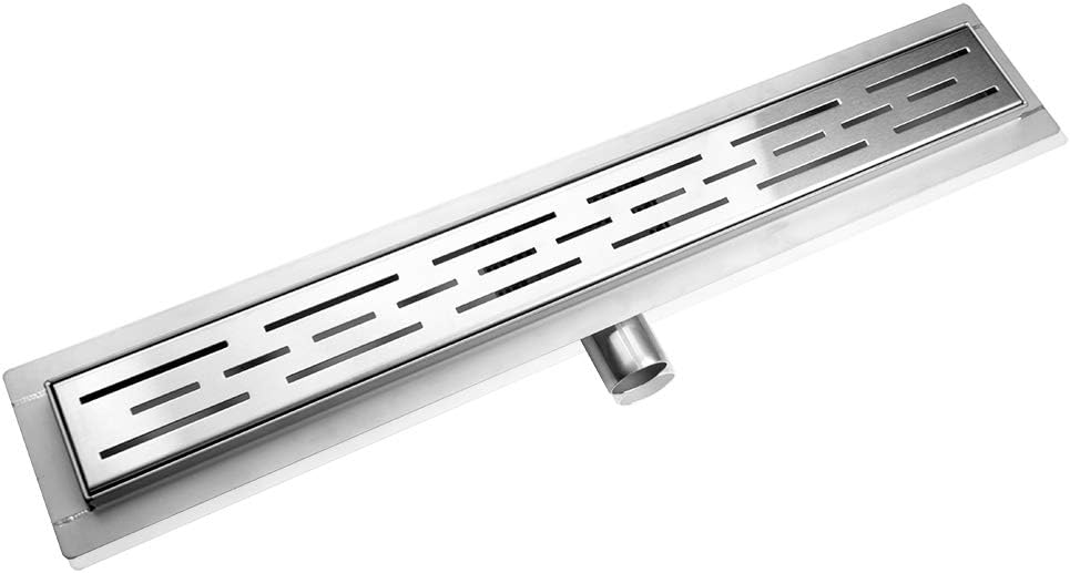 Duschrinne mit Siphon, Schlitz 70cm