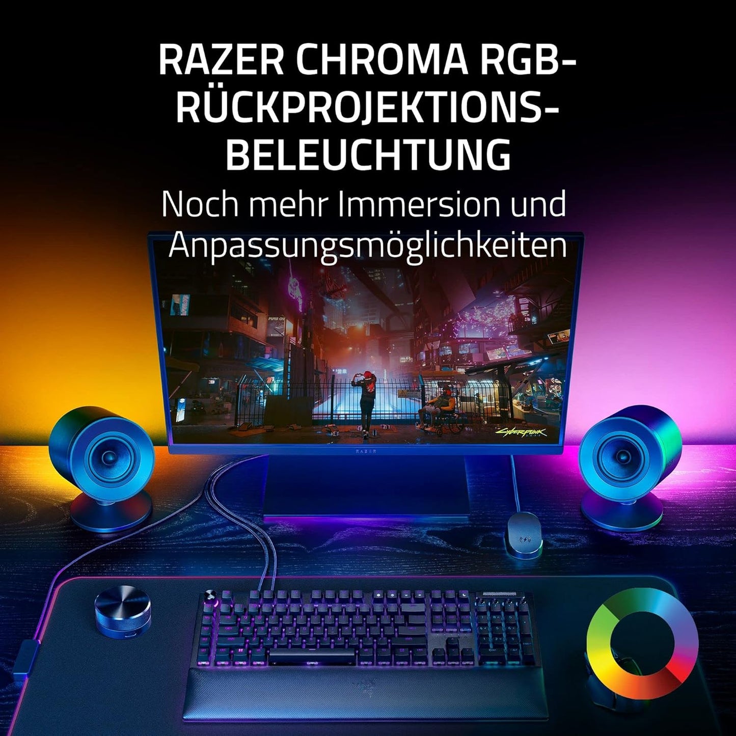 Razer Nommo V2 Pro, Minimalistisch" oder "Funktional