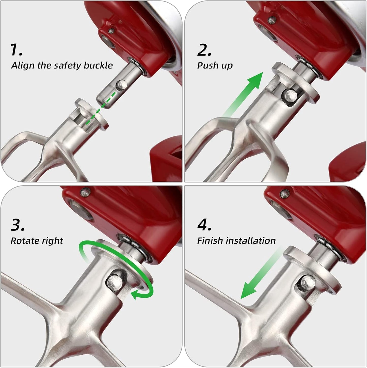 Flachrührer für KitchenAid Standmixer, Flat Beater