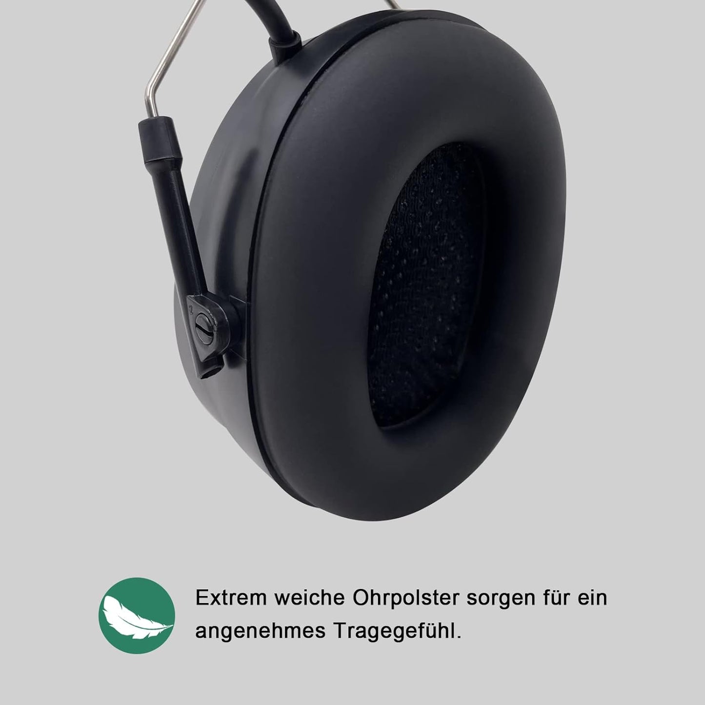 Bluetooth Gehörschutz mit Radio und Freisprechfunktion, Schwarz