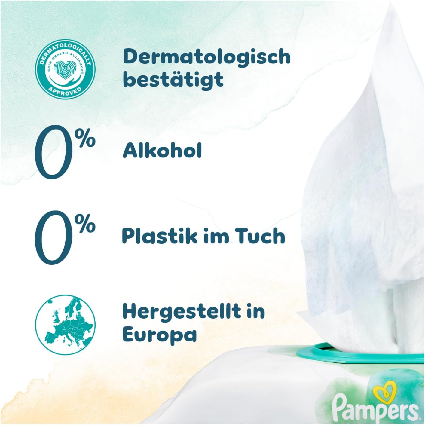 Harmonie Protect & Care Feuchttücher-Set mit Calendula (396 Stück), mit Calendula, 396 stück (1er Pack)