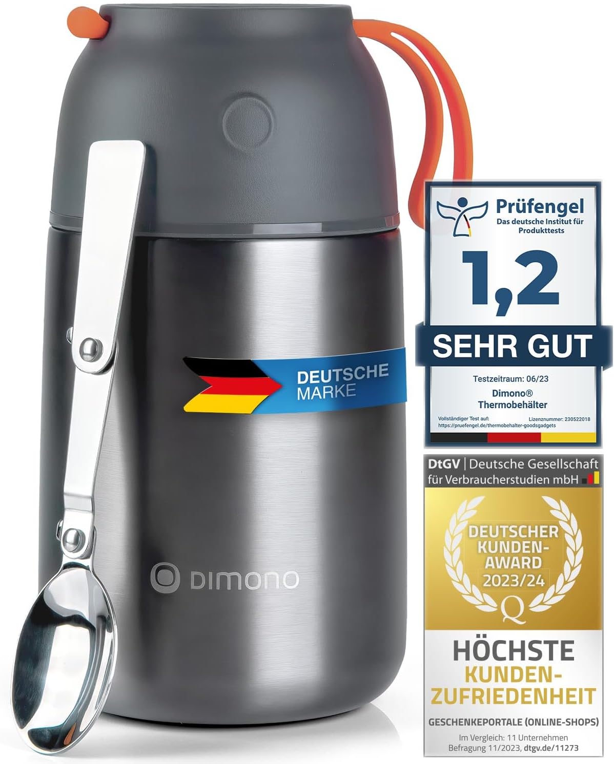 Auslaufsicherer Thermobehälter, 700 Ml