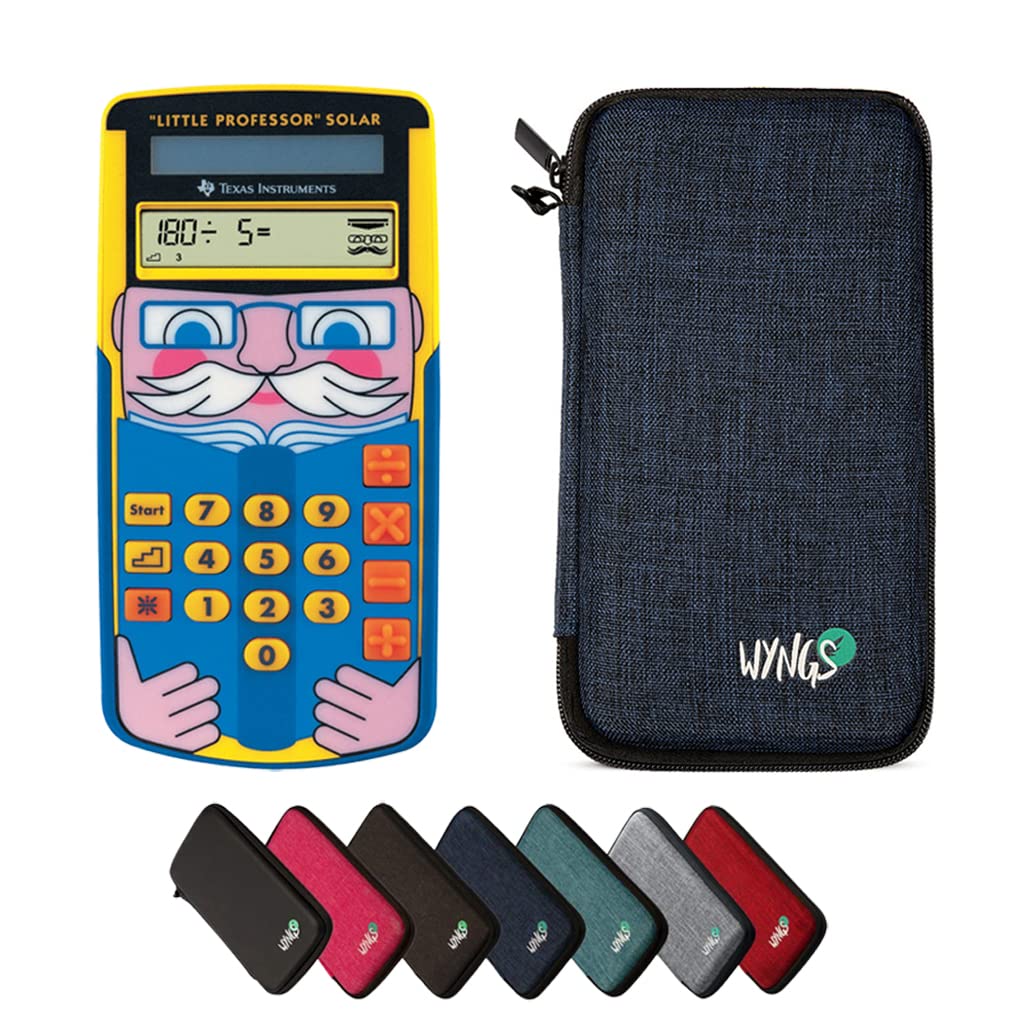 TI-Little Professor inkl. Schutztasche, Blau