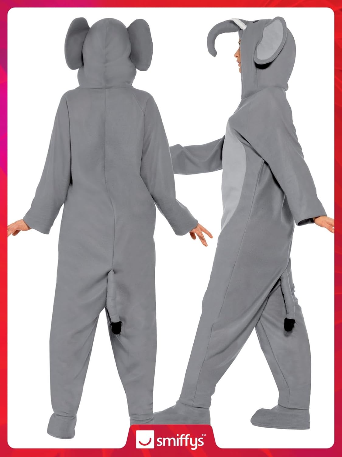 Smiffys Elefant Kostüm, M