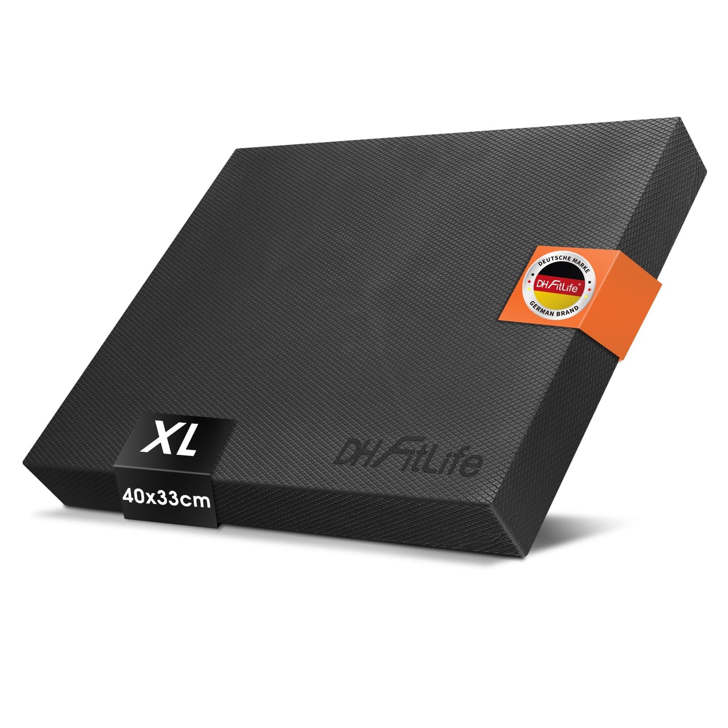 Rutschfestes Balance Pad, Schwarz XL