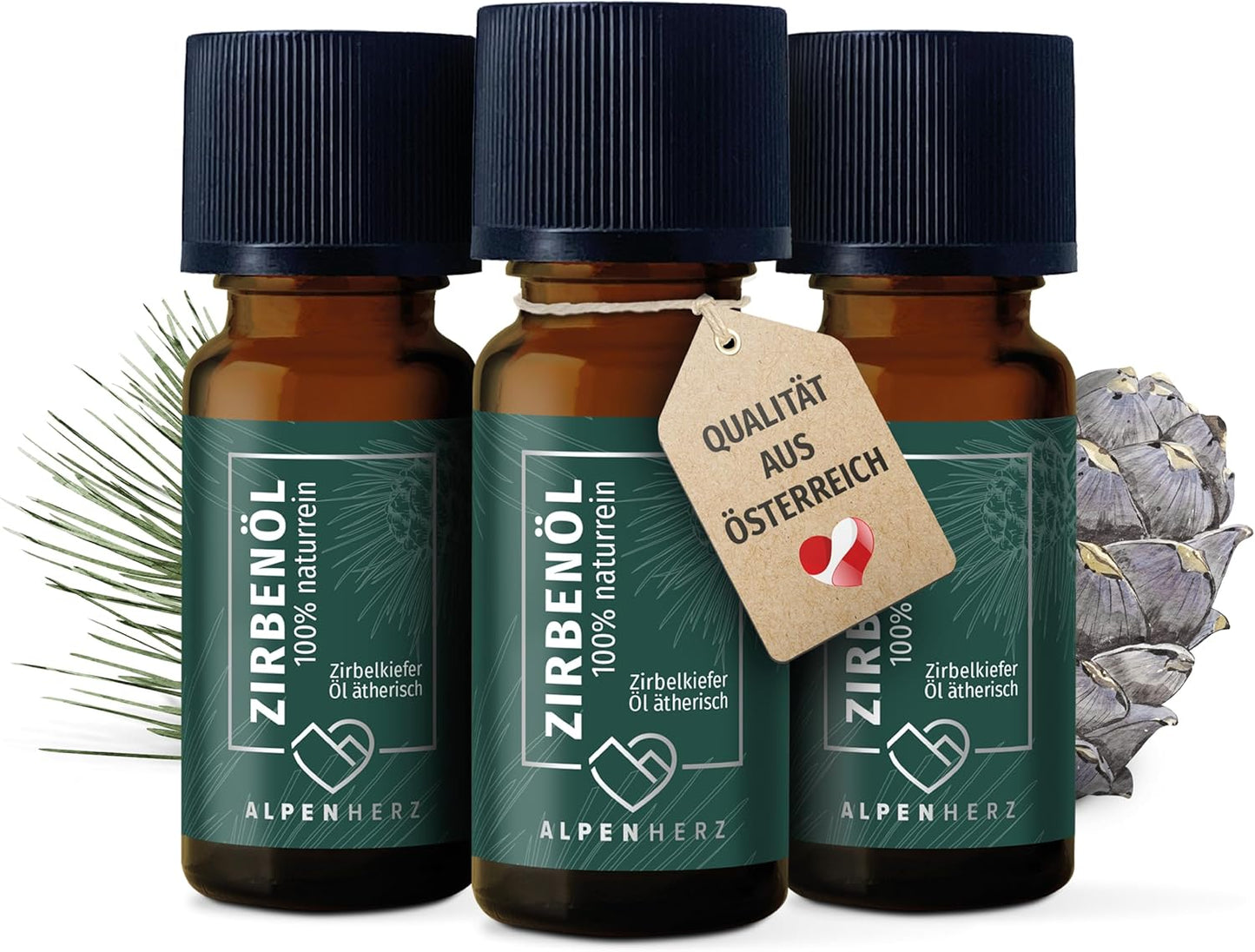 3er-Set Zirbenöl