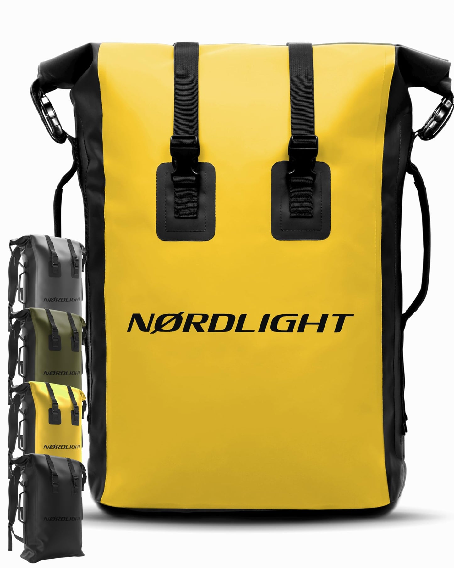 Wasserdichter Rucksack, Leuchtendes Gelb 35 L
