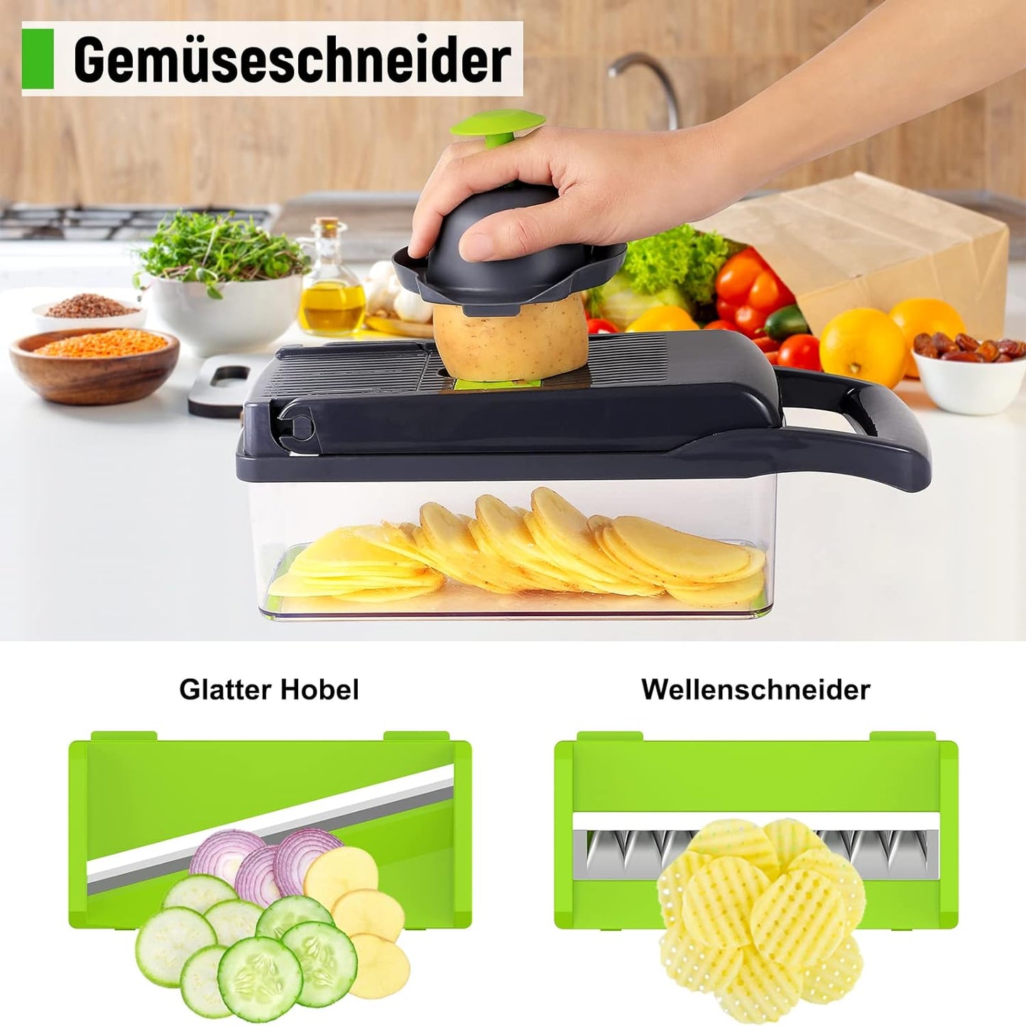 16-in-1 Gemüseschneider