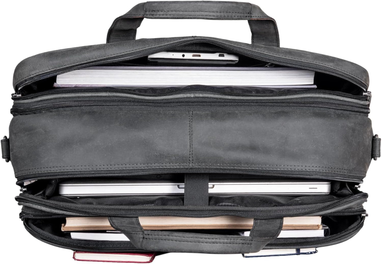 XXL Laptoptasche für 19 Zoll, Anthrazit