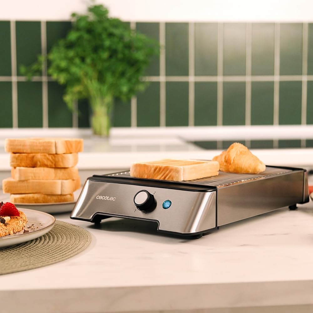 Flachtoaster, Inox | 1000w