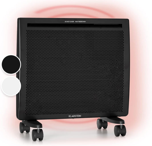 2-in-1 Heizgerät, 1000 Watt, Schwarz