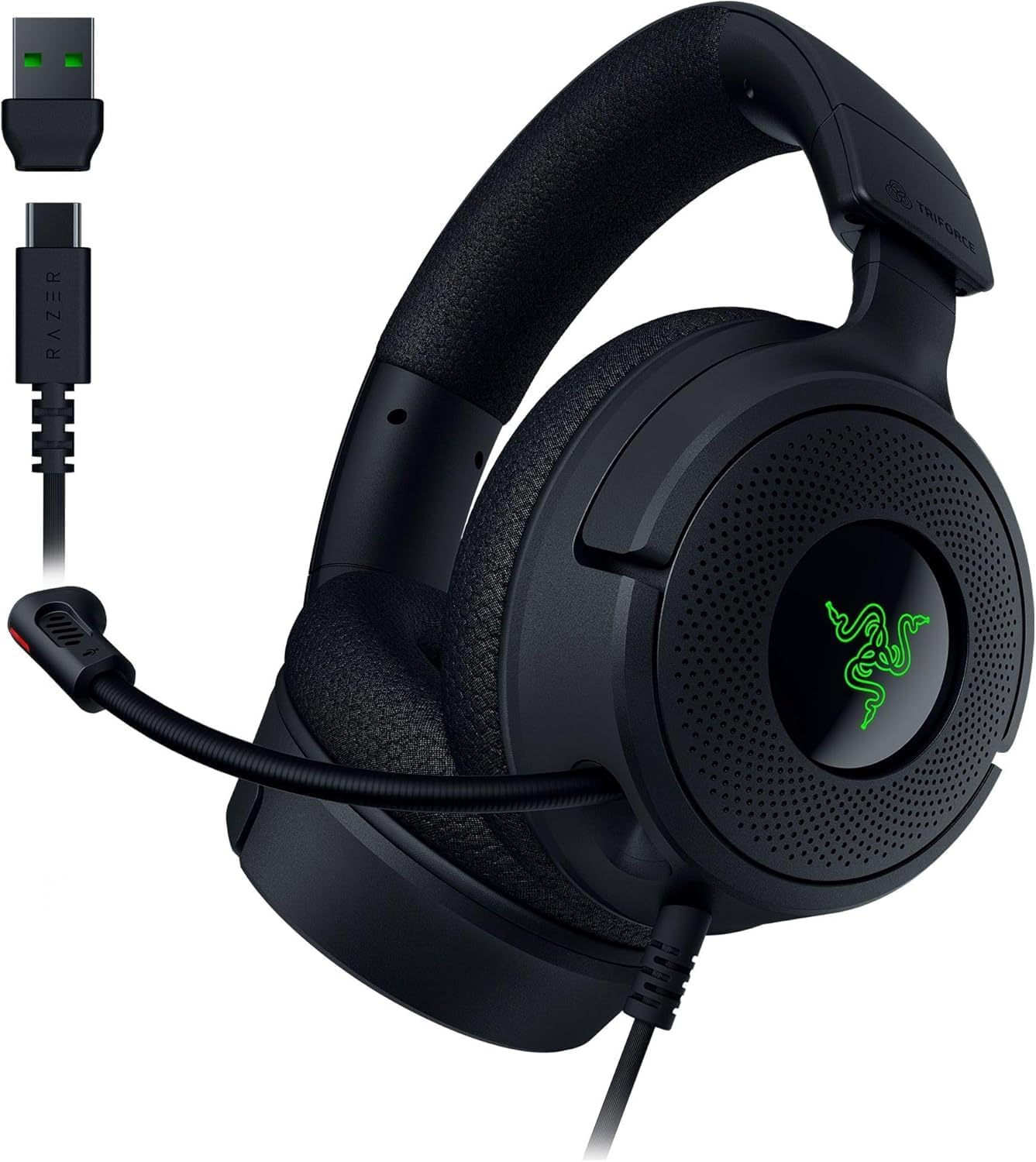 Kraken V4 X: Kabelgebundenes PC-Gaming-Headset, Kraken V4 X Schwarz