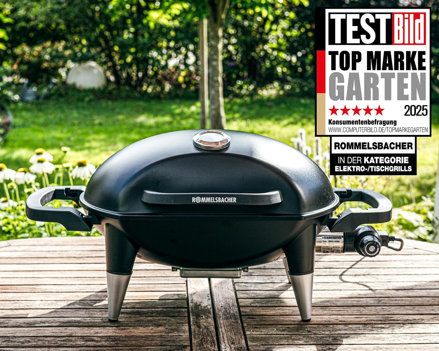 Barbecue Grill BBQ 4000 mit Gusseisenrost, BBQ-Grill - BBQ 4000