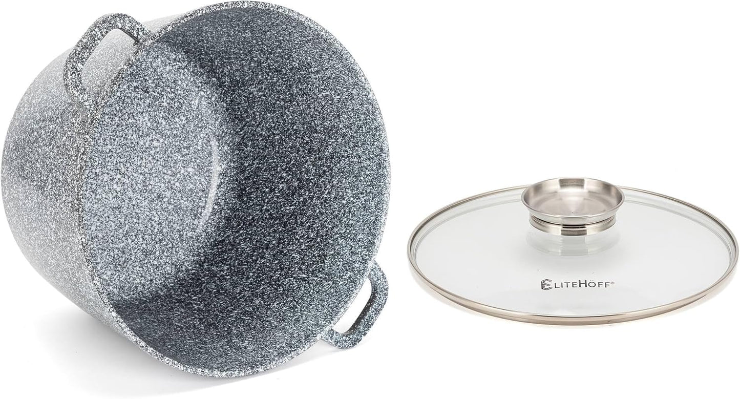 Kochtopf mit Antihaftbeschichtung, Grau 10L Ø 28 cm