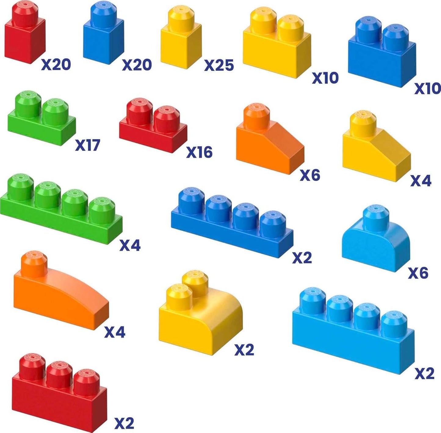 Bloks CNM43 - Bausteine, Gebäude Tasche Einzelbett