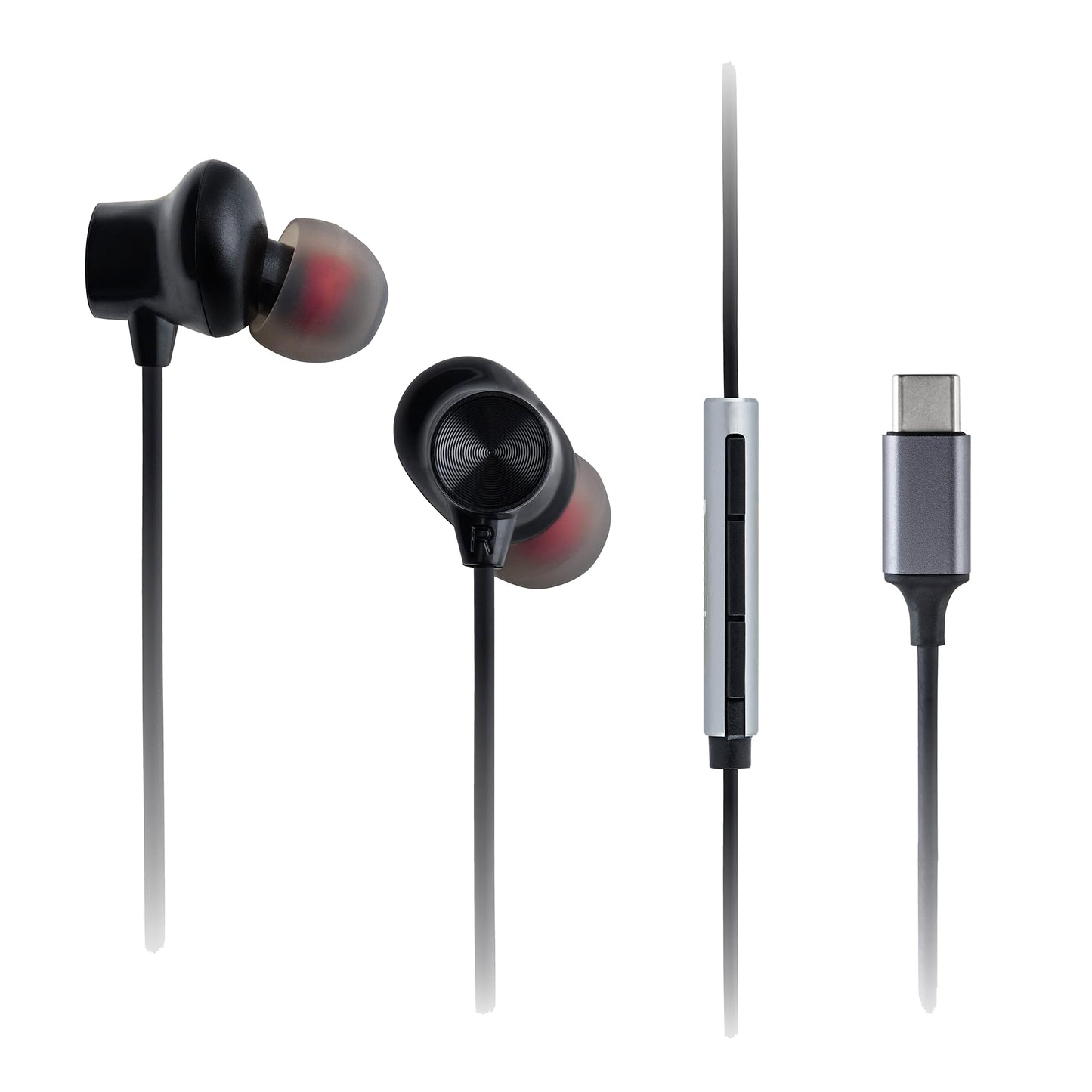 RP-TCM225DEK In-Ear-Ohrhörer, USB-C Schwarz
