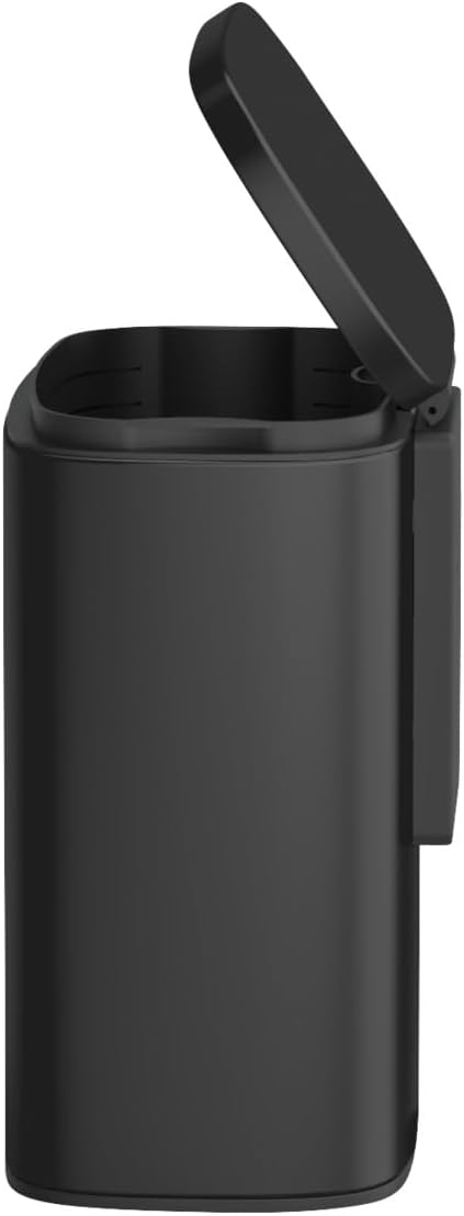 Wandkosmetikeimer Sare, Schwarz