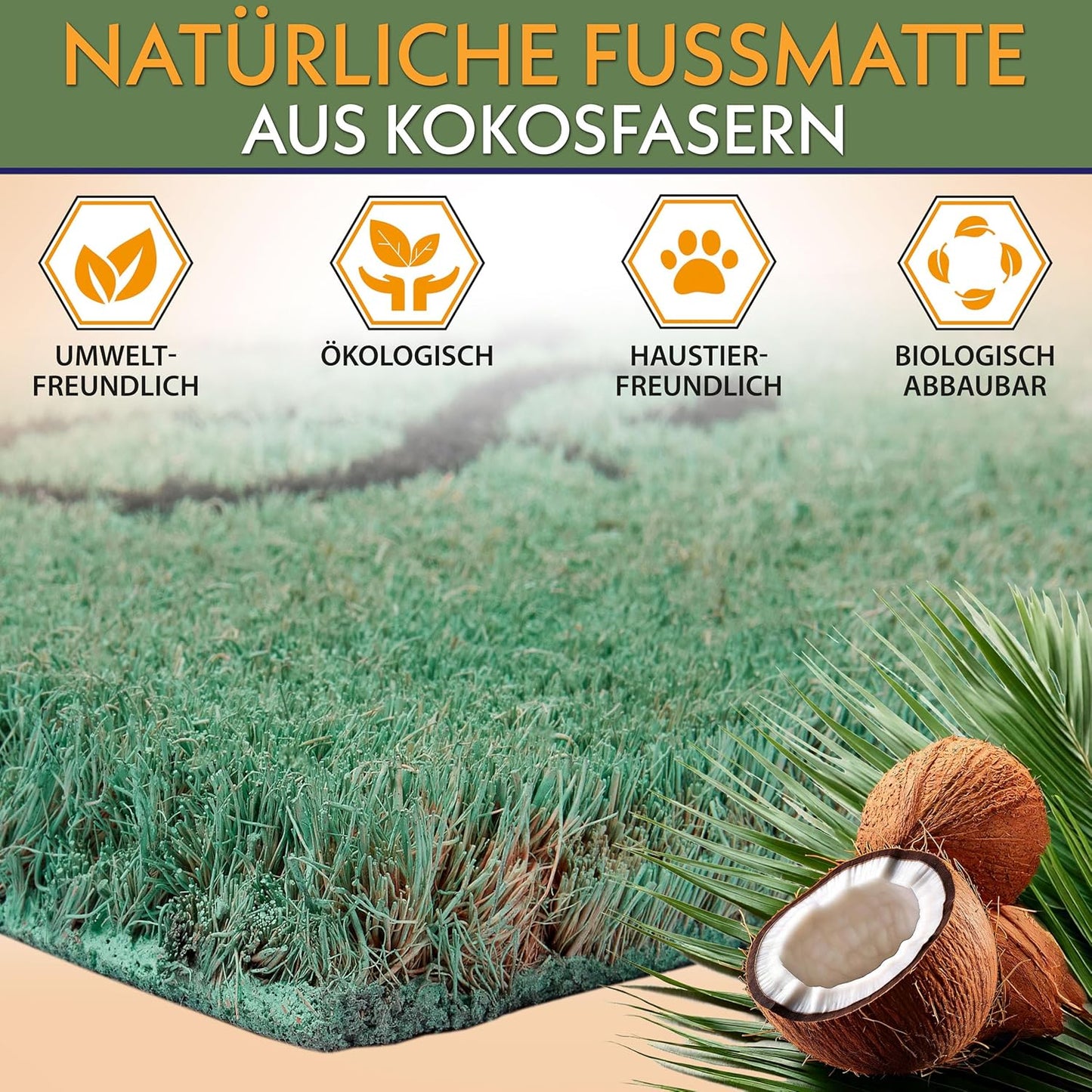 Antirutsch Fussmatte, Life Is Better in Flip Flops