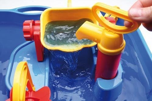 Bath World mit Kran und Boot, Mehrfarbig