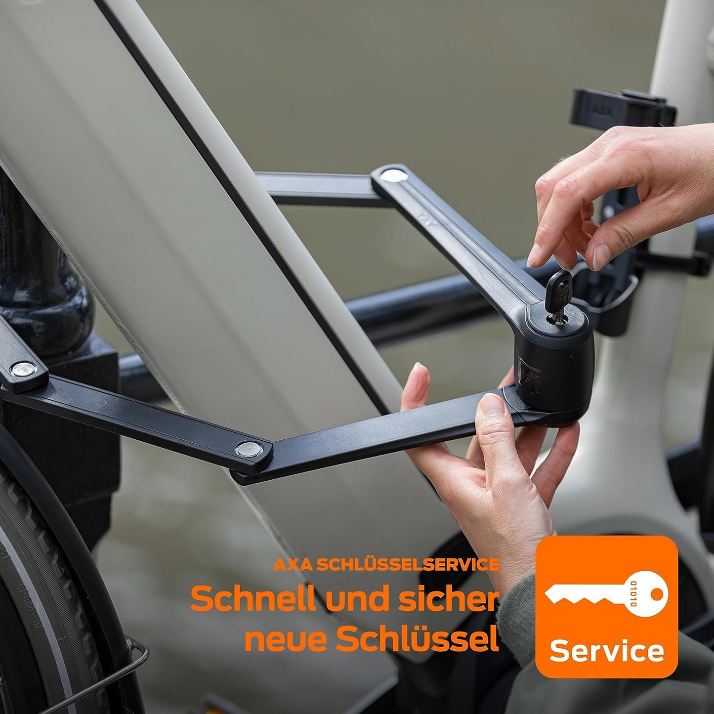 Veloschloss Axa Fold 100