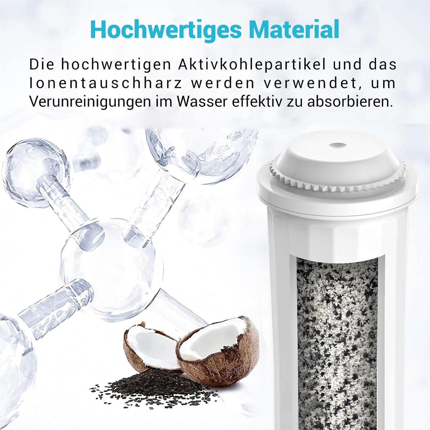12er-Set Filterpatronen für Kaffeemaschinen, 12 Stück (1er Pack)