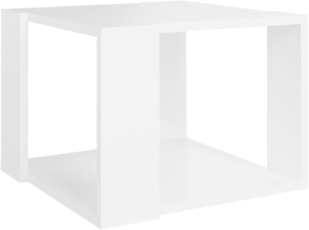 Beistelltisch, Weiss, 40 x 40 x 30 cm
