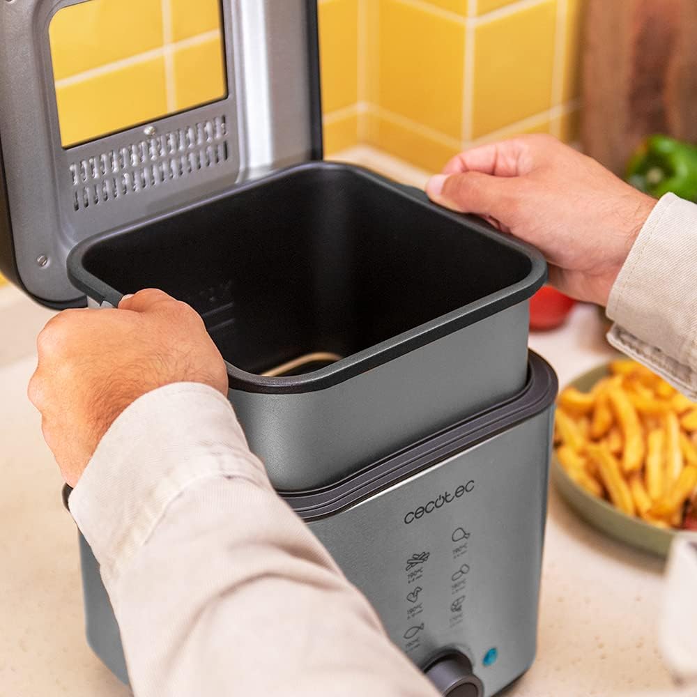 Ölfritteuse CleanFry Advance 1500 Inox, Inox|900 W |1,5 L