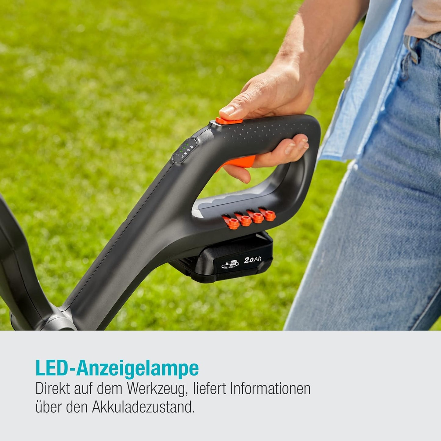 Akku-Trimmer EasyCut 23/18V P4A, ohne Akku, ohne Akku