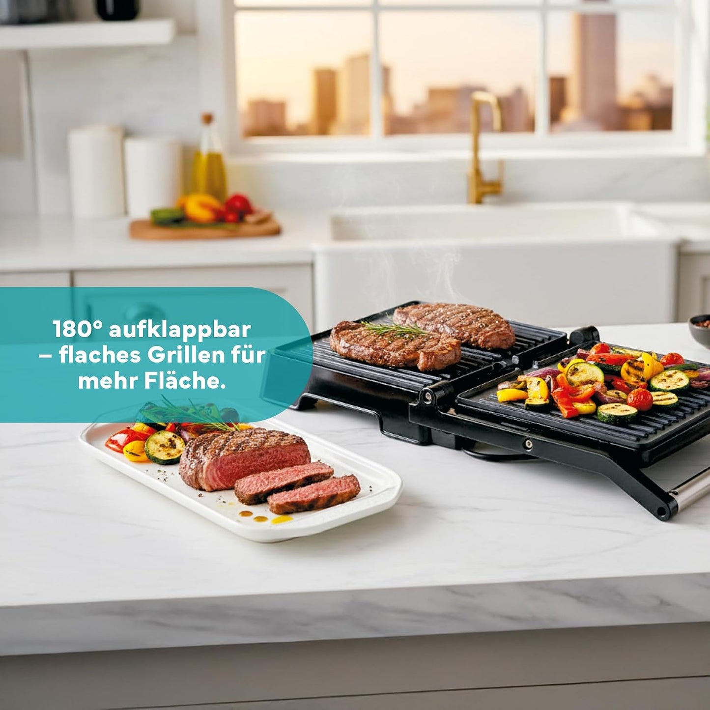 Elektro-Kontaktgrill