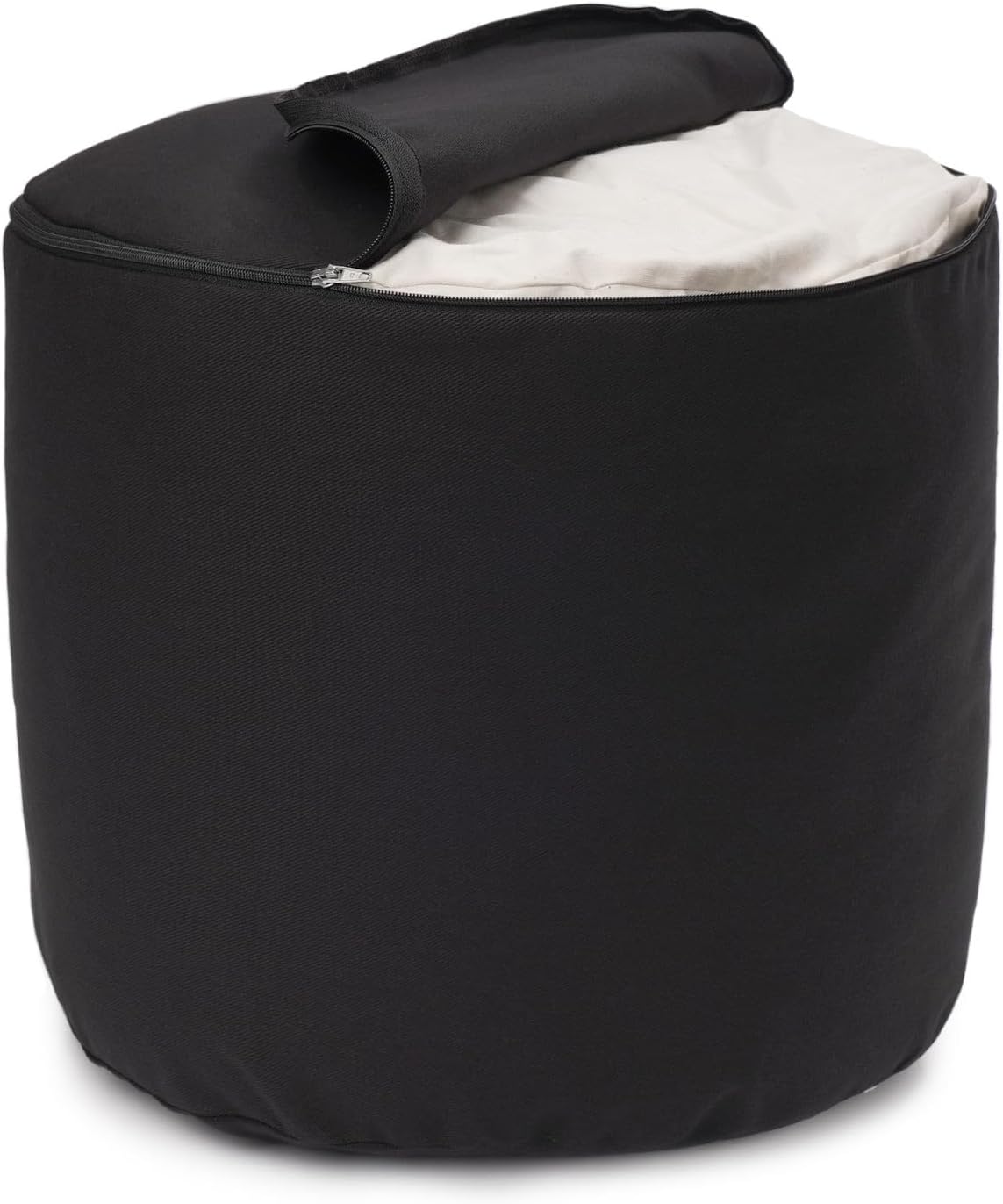 Yogakissen Glückssitz, Schwarz