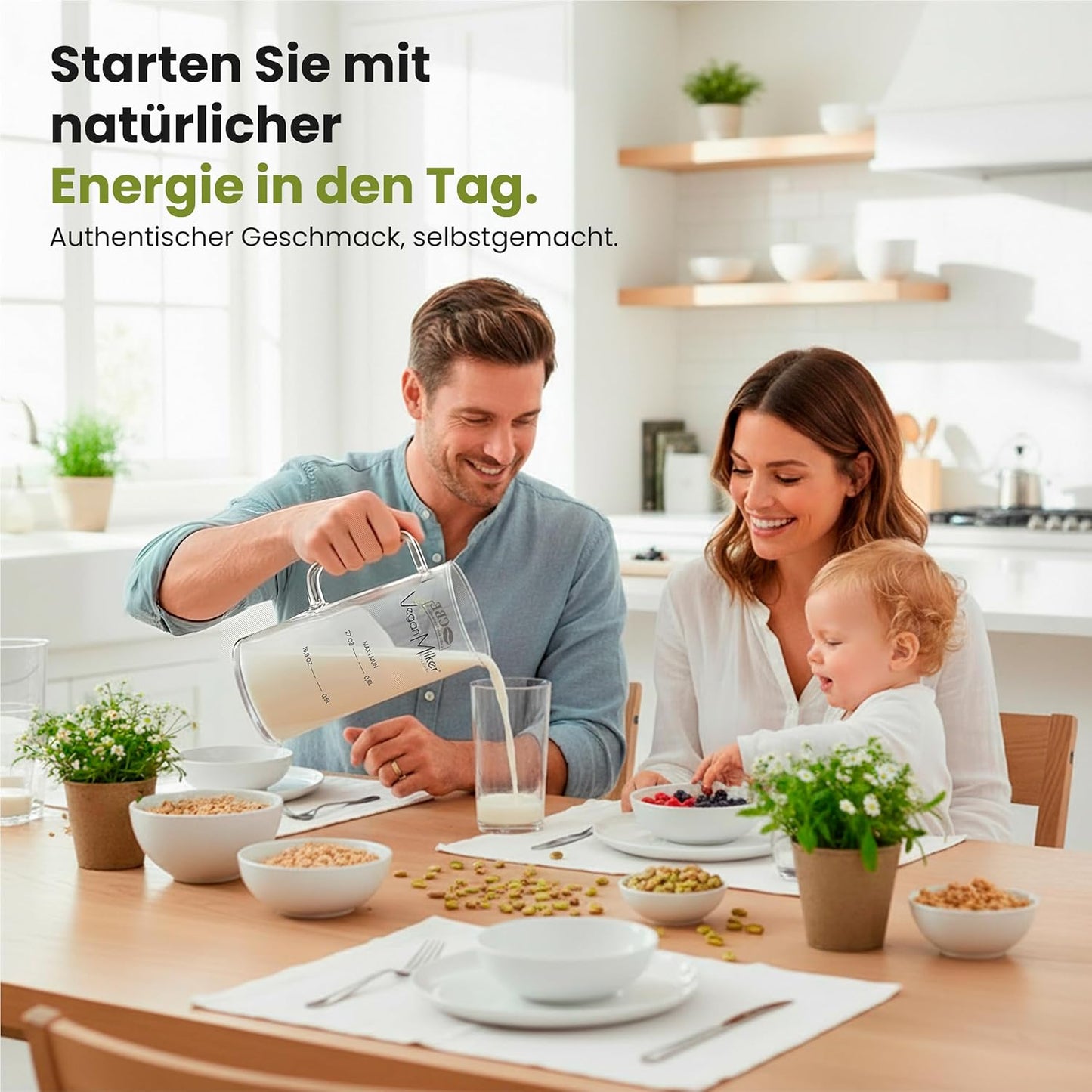 Pflanzenmilchbereiter für Stabmixer, Mulsi Soul